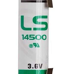 Pila de Litio LS14500 AA STILO 3,6 V 2600 mAh con Soldadura - Marca Inicio