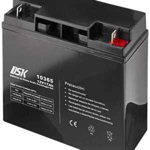 Batería de plomo DSK 10365 Gel 12V 17 Ah: perfecta para movilidad eléctrica