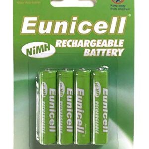 Pilas recargables AAA 600 mAh 1,2 V para luces solares y teléfonos inalámbricos - Inicio AAA (paquete de 4)