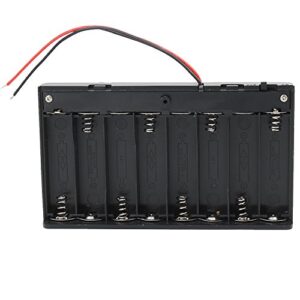 Caja de Almacenamiento de Batería 12V KEESIN con Interruptor ON/Off y Cierre - Plástico