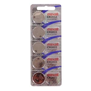 Pilas Maxell CR2032 3V de Litio - Paquete de 5 unidades