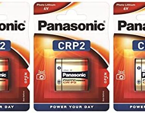 Pilas de Litio Panasonic CRP2 6V - Paquete de 3 Blister