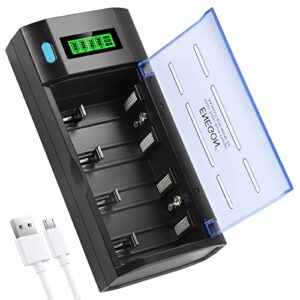 Cargador de pilas ENEGON: rápido y universal para pilas recargables NI-MH y NI-CD