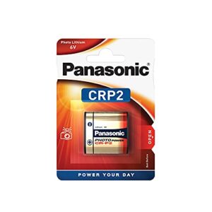 Pilas Panasonic CRP2 de 6V - Nickel-Oxyhydroxide (NiOx), 1400 mAh
