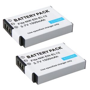 Baterías Recargables OSALADI 2 Piezas AA 1700mah 3.7v Litio Lipo