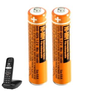 Pilas Recargables AAA 700 mah 1.2v para Panasonic Gigaset - Baterias NiMH para Telefonos Inalambricos