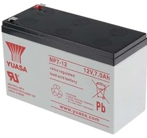 Batería de plomo NP7-12 de Yuasa Corporation - 12V, 7Ah