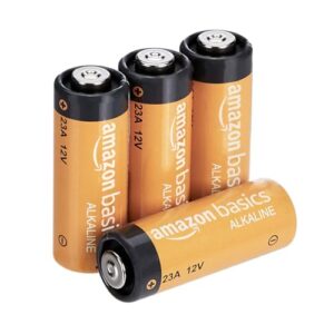 Pilas alcalinas A23 de Amazon Basics: pack de 4 unidades