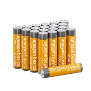 Pilas Alcalinas AAA de 1,5V Amazon Basics - Paquete de 20, Gama Performance