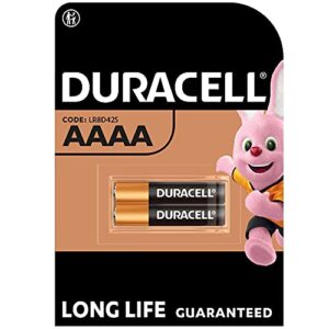 Pilas alcalinas AAAA Duracell de 1,5 V para lápices digitales y dispositivos médicos - Paquete de 2 unidades (LR8D425)