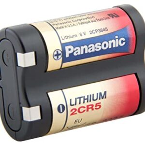 Pila de Litio Panasonic 2CR5 6V - Paquete de 3 Blister