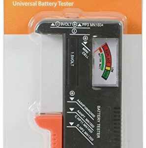 Probador de baterías AirPromise para pilas AAA, AA, C, D y Botton - 1.5V, 9V - BT-168
