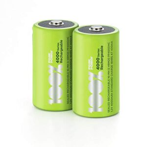 Pila Recargable GP LR20 4000 mAh - Blister de Pila Recargable