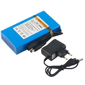 Batería recargable de iones de litio Eleoption para aparatos portátiles - 12V, 9800mAh