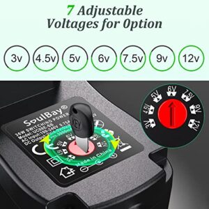 Adaptador USB Universal SoulBay 36W con 11 Enchufes - 3000mA máximo