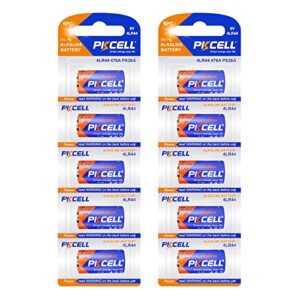 Pila 6V 4LR44 Alcalina para Collar Antiladridos, Paquete de 10 - PKCELL: ¡Compra Ahora!