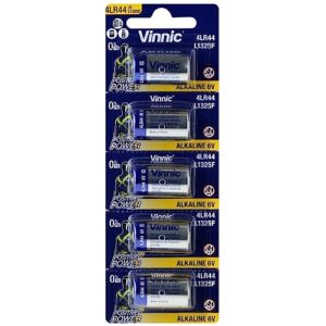 Pilas Vinnic L1325F 6V: Pack de 5 unidades