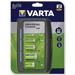 Cargador de Pilas VARTA: Carga rápida para pilas recargables