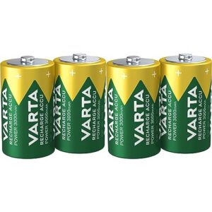 Pilas recargables VARTA D Mono 3000 mAh Ni-MH, paquete de 4